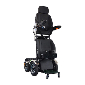 Fauteuil roulant électrique inclinable pliant léger à télécommande pour handicapés - Product Image 5