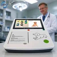 Enregistreur ECG vétérinaire numérique avec échantillonnage synchrone 12 dérivations pour le diagnostic cardiaque animal