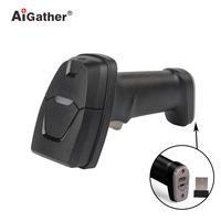 Escáner de Códigos de Barras 2D Inalámbrico AiGather A-9528BTN para Android e IOS, Lector de Códigos QR Portátil con Memoria