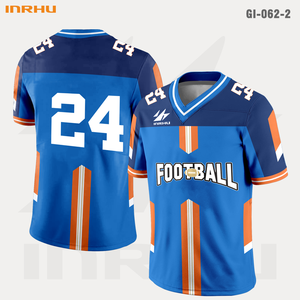 Maillot de football américain en mesh de qualité supérieure, uniforme de rugby cousu, avec sortie d'usine - Product Image 1