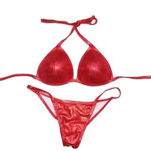 Costume da Bodybuilding per Donne NPC IFBB, Bikini per Competizioni Fitness, Costume da Palcoscenico con Cristalli - Product Image 1