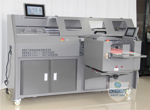 2024 Full Automatic High-Speed Perfect <strong>Binding</strong> <strong>Machine</strong> Cover Feeder Desktop Electric Bookbinding Machinery - Product Image 3