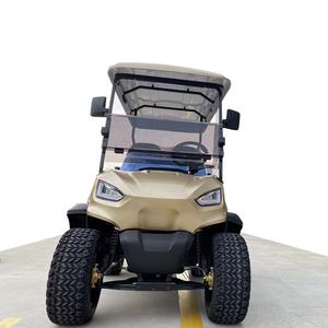 Mini voiturette de golf 3500W puissante à grande vitesse, voiturettes de golf électriques 4 + 2 places, vente en gros - Product Image 2