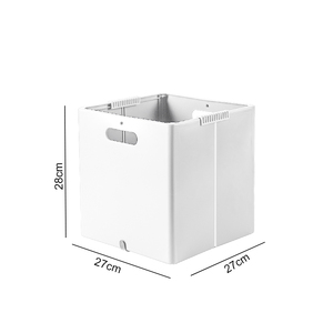 Panier à linge pliable en plastique de grande et <span class=keywords><strong>petite</strong></span> taille paniers de <span class=keywords><strong>rangement</strong></span> suspendus <span class=keywords><strong>rangement</strong></span> à domicile pour vêtements - Product Image 5