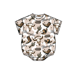 ชุดนอนชิ้นเดียวทำจากไม้ไผ่ชุดรอมเปอร์ของเด็กทารกสไตล์ฟองสบู่ - Product Image 5