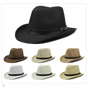 Chapeau de paille de plage d'été de qualité supérieure avec large bord - Product Image 4