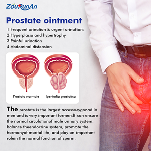 ZouRunAn Nouvelle Crème Tendance pour la <span class=keywords><strong>Prostate</strong></span> pour Hommes Soin de Santé pour la Prostatite Emplâtre Apaisant la Douleur Pommade pour Renforcer les Reins - Product Image 3