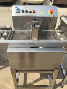 Çikolata damla cips yapma yatırma makinesi/şeker çikolata kaplama makinesi çikolata kaplama makinesi