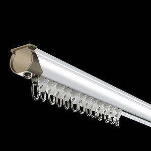 Straight Curtain Rail Rustproof Wear Resistant Household Window Hardware - Product Image 2