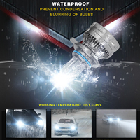 Nueva Bombilla LED para Faros Delanteros H7 9012 de 20000lm, 200W, Plug and Play, IP68 Impermeable, Universal, Alto Lumen, Canbus Sin Errores para Auto