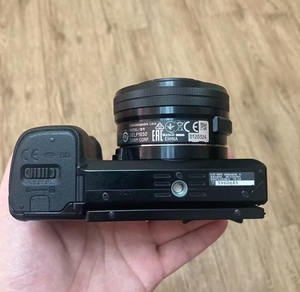 Appareil photo numérique d'occasion avec capteur CMOS APS-C, appareil photo Alpha 6000, kit A6000, objectif 16-50 mm, ensemble complet pour débutant - Product Image 6