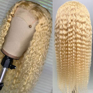 Parrucche di Alta Qualità in <span class=keywords><strong>Capelli</strong></span> Umani Vietnamiti, Colore <span class=keywords><strong>Biondo</strong></span> 613, Parrucche Raw Body Wave 13X4 613 per Donne - Product Image 5