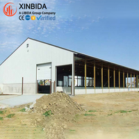Bâtiment préfabriqué en acier pour écurie de chevaux, structure métallique, hangar pour l'entraînement des chevaux