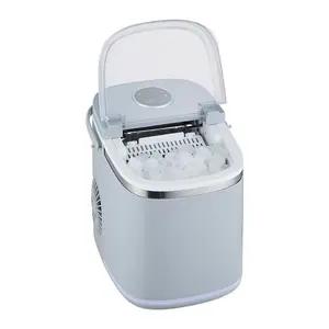 Los más vendidos con las ventas más altas Mini Máquina automática portátil para hacer hielo de bala para encimera Con ajustable