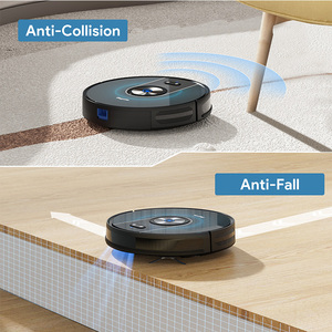 Robot aspirateur laveur automatique pour sols, aspiration 3000-5300Pa, contrôle à distance par application, batterie, filtre à eau, pour hôtels - Product Image 1