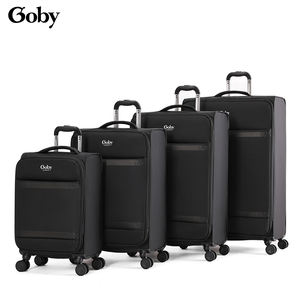 Valise Souple Personnalisée Goby London de Haute Qualité 4 Roues 20/24/28/32 Pouces, Sacs de <span class=keywords><strong>Voyage</strong></span> Oxford Étanche à Fermeture Éclair - Product Image 1