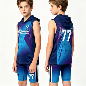 Sweat-shirts de football 7v7 personnalisables, durables et à séchage rapide, maillots de football 7V7 pour les jeunes - Product Image 1