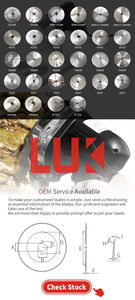 Lama Circolare da 140mm per Macchina da Kebab Turco, Taglio Carne, Manzo, Pollo, Shawarma, Parti di Ricambio, Lama per Lavorazione Frutti di Mare - Product Image 5