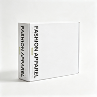 Boîte d'expédition en carton ondulé pliable robuste, imprimée monochrome, pour les essentiels quotidiens et l'emballage promotionnel de la marque