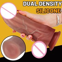 Gode XXL énorme et réaliste de 9 pouces pour les femmes avec télécommande Gode réaliste vibrant et chauffant pour les femmes