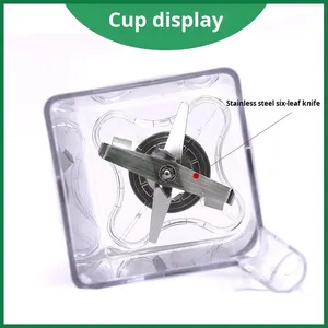 Kps/Qihe Ks-10000 Frullatore Commerciale di Alta Qualità con Caraffa in Plastica da 1L per Sostituzione <span class=keywords><strong>Jtc</strong></span> - Product Image 3