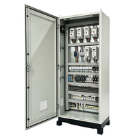 Armoire de distribution mobile en acier résistante aux intempéries pour unité d'automatisation, pour projet d'irrigation de machines agricoles, armoire de commande PLC