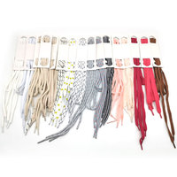 Le fabricant CL006 fournit des embouts plats ronds en plastique pour lacets, cordons en stock.