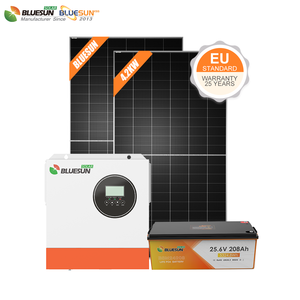 Sistema de Almacenamiento de Energía Solar Dividido de 4.2KW, 200Ah, Protección IP65, Comunicación CAN, Híbrido Doméstico, Conjunto Completo con Paneles de 650W - Product Image 3
