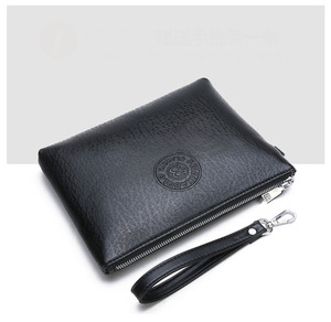 2024 nuova <span class=keywords><strong>pochette</strong></span> di grande capacità Business Travel Pu pelle borsa a mano portafoglio uomini - Product Image 3