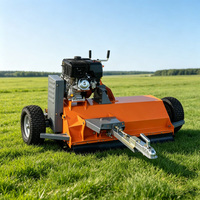 Hochproduktiver 4-Takt Aluminium Industriequalität ATV Rasenmäher-Aufsatz mit Verstellbarem Winkel und Rotierenden Klingen 11KW Mulchfunktion