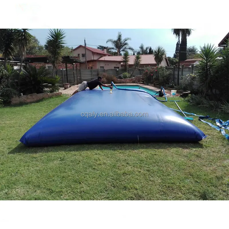 Personalizado 20L 50L 2000L 5000L 10000L Durable cuadrado plegable tanques de agua 100000 litros para piscina granja riego