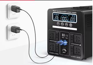 Portable Generator 3000W High-capacity LiFe04 Energy Storage Station Ups Power Supply with Pure Sine Wave - Product Image 4