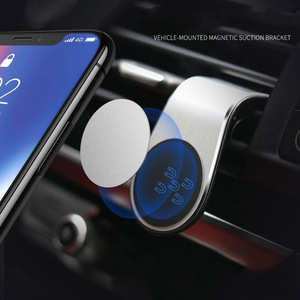 Nuevo superventas, regalo en forma de L, Impresión de logotipo, soporte Universal para teléfono de coche, soporte para teléfono móvil con Clip de ventilación de aire - Product Image 2
