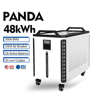 Batterie LiFePO4 Domotique Solaire Docan 46kWh 50kWh 942Ah+ Panda 48kWh 32kWh 628Ah 15kWh 16kWh 300Ah 314Ah 51.2V pour Stockage Solaire Domestique