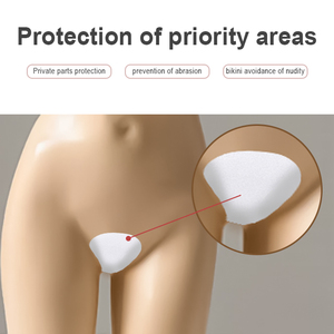 Cache-tâche invisible réutilisable en velours pour leggings féminins - Product Image 2