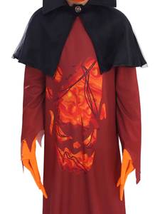 Nouvelle tenue de déguisement de démon citrouille pour enfants pour fête d'Halloween, performance scénique, vente en gros - Product Image 4