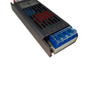 Alimentation électrique pour éclairage LED intérieur 24V 100W, semi-étanche, avec transformateur de tension constante AC-DC