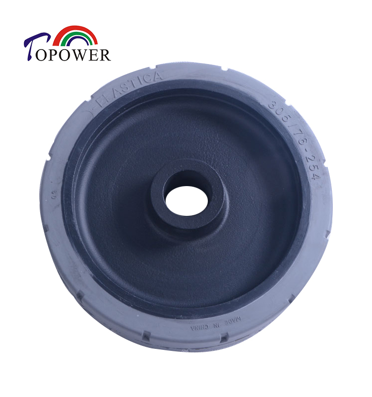 Customization Available Scissors Lift 12*4*9 1/4 Industrial Solid Tire Wheel Rim