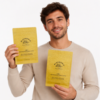 Sacs d'emballage alimentaire refermables en papier kraft PE PET biodégradable et recyclable, design personnalisé, respectueux de l'environnement, pour les entreprises