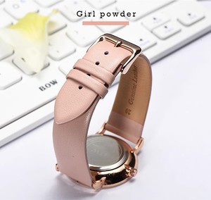 Lionorm Bracelet de montre à quartz en cuir véritable de luxe noir marron <span class=keywords><strong>bleu</strong></span> 12mm14mm 16mm 18mm 20mm 22mm tailles disponibles - Product Image 4