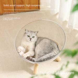 รังแมวขนาดใหญ่เป็นมิตรต่อสิ่งแวดล้อม, เตียงแคปซูลพื้นที่สี่ฤดูอุปกรณ์สำหรับสัตว์เลี้ยงใช้ได้ในฤดูร้อนกันระเบิด - Product Image 3