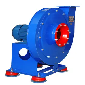9-26 slag conveying 30000cfm high pressure suction fan 75kw glass industry, centrifugal fan