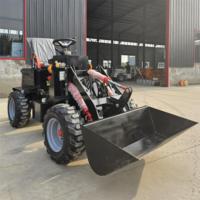 Cina all'ingrosso a buon mercato Farm Front End caricatore elettrico piccole Mini pale gommate per il prezzo di vendita