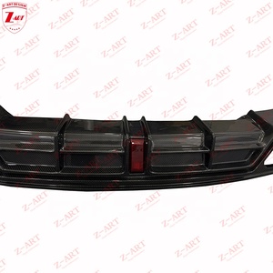 Kit carrosserie Z-ART style E3 pour <span class=keywords><strong>Porsche</strong></span> <span class=keywords><strong>Cayenne</strong></span> 9Y0 9YA SUV & Coupé 2018+ : lèvre avant, diffuseur arrière, spoiler. - Product Image 3