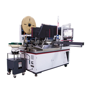 Máquina automática WL-GL1801F para pelar cables de un solo lado, estañar, sellar con goma y ensamblar terminales. - Product Image 1
