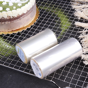 Transparante plastic taartomranding, taartband, acetaatfolie voor bakken, duurzame taartdecoratie. - Product Image 2