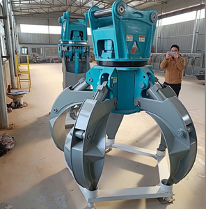 <span class=keywords><strong>10T</strong></span> Eastmach القمامة والخردة انتزاع حار بيع شاحنة رافعة قشر البرتقال تصارع للحفارة - Product Image 5