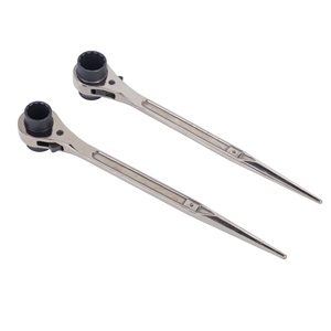 Llave de trinquete de punta fina de níquel negro 10-55 mm, llave manual de extremo ciego bidireccional de alta dureza, directo de fábrica - Product Image 3
