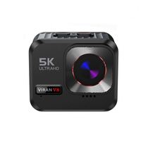 Caméra d'action étanche IP68 pour l'extérieur, capteur COMS, 4K 60 Fps, Wi-Fi, grand angle 160°, caméra vidéo pour casque, EIS, caméra sportive 5K