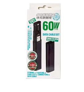 Hot Truyền Dữ Liệu Dòng Cabos USB Loại C Để Loại C Micro Sạc Cáp Adapter Khe Cắm Thẻ Nhớ Lưu Trữ Kit 3A Nhanh Chóng Sạc Cáp 60W - Product Image 2